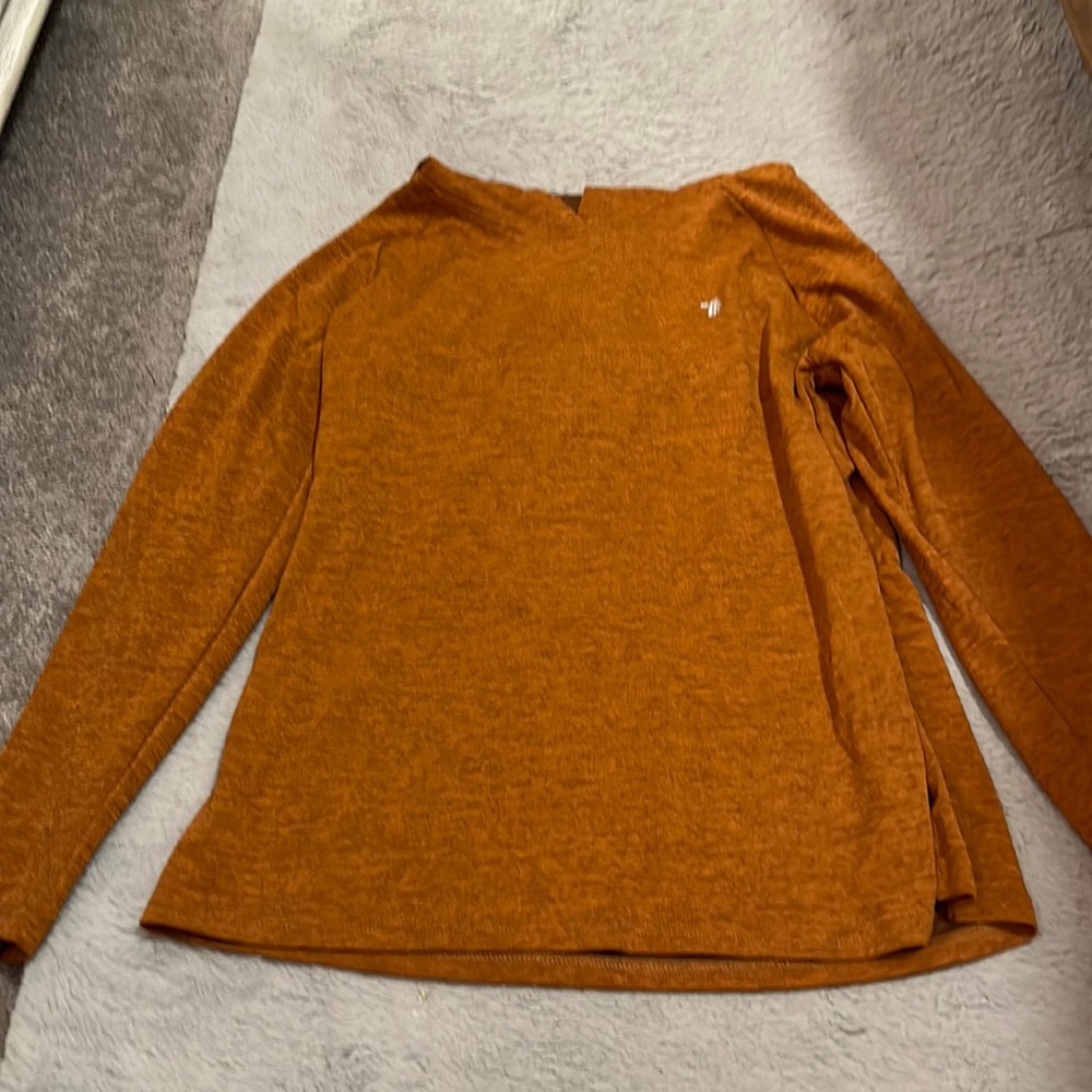 Burnt Orange Dry Fit Hoodie